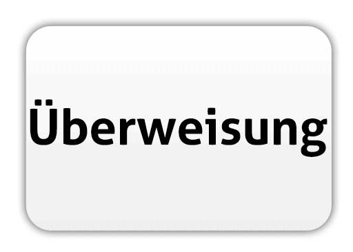 Zahlungsart Überweisung